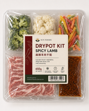 Drypot Kit Spicy Lamb / 麻辣羊肉干锅 650g